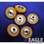 34T 64P Polymer Spur Gear for 3/32 Axle