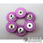 39T 64P Polymer Spur Gear for 3/32 Axle