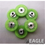 40T 64P Polymer Spur Gear for 3/32 Axle