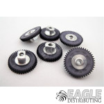 43T 72P 15° Polymer Spur Gear for 3/32 Axle