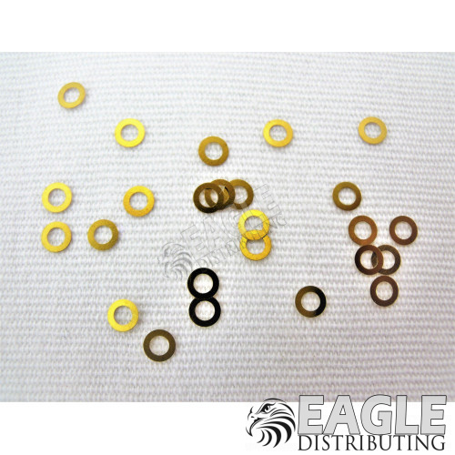 Brass Motor Spacers .003 25ct