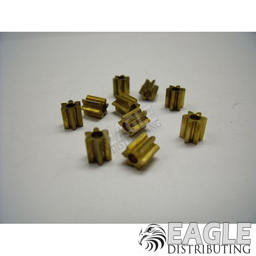 6T 48P Press-Fit Brass Pinion Gear-REH6156