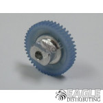 45 Tooth, 80 Pitch, 3/32 Bore Straight Polymer Spur Gear