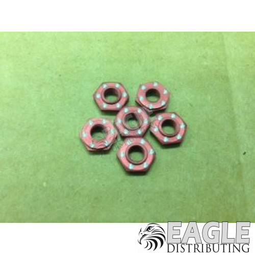 Red Anodized Guide Nut (6)