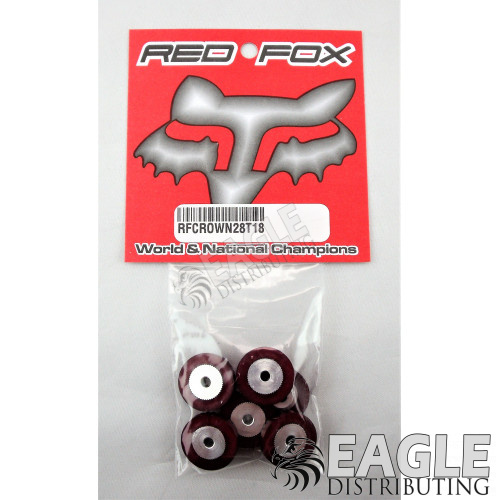 27 Tooth 3/32 Axle Red Fox Crown Gear 48 Pitch