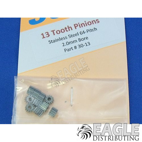 13 tooth 64 pitch precision pinion gear