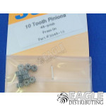 10 tooth 48 pitch pinion press-on pinion gear