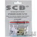 Silver Standard Braid (4.6mm x .6mm x 30mm) 5pr-SCB1200S