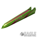 Lime Green/Fuchsia Painted Dragster Body-SCSS1002