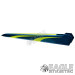 Green/Yellow Painted Dragster Body-SCSS1006