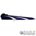 Blue/Silver Painted Dragster Body-SCSS1007
