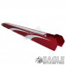 Red/Silver Custom Painted Dragster Body