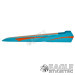 Teal/Orange Painted Dragster Body-SCSS1070