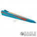 Teal/Orange Painted Dragster Body-SCSS1070