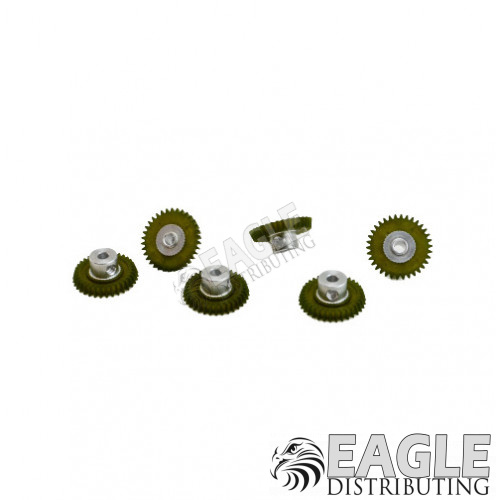 Spur 34T 64P 16* 3/32 Axle (6)-SK3464A