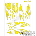 RC paint mask - Graphics 7.9 x 10.6 with transfer tape