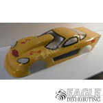 2005 C-6 Top Sportsman Vette drag body clear Lexan