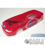 Super Gas Mustang drag body (styrene)